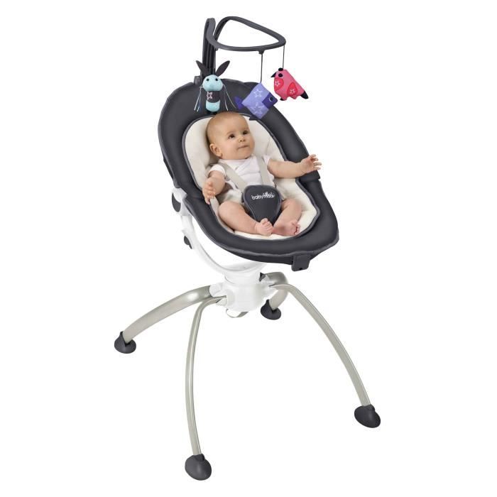 Babymoov Transat Swoon Up Zinc Cdiscount Puericulture Eveil Bebe
