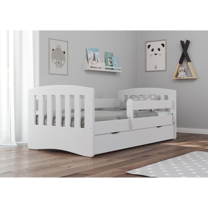 Barrière de sécurité portable 180 cm Pour tous les matelas et lits Greensen Barrière de lit pour enfant 