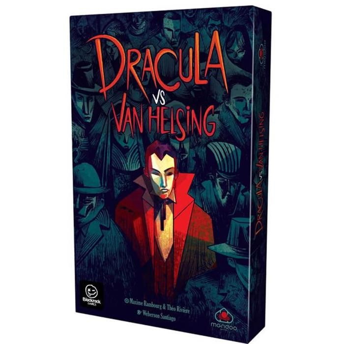 Jeu de société - BLACKROCK - Dracula vs Van Helsing - Asymétrique - 2 joueurs - 15-30 min
