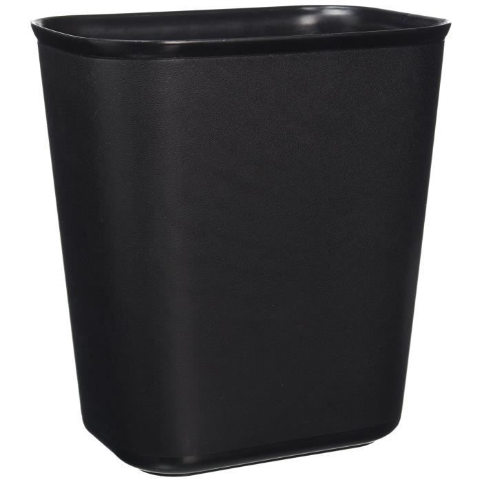 Bolero L367 Corbeille A Papier 6l Pour Chambre A Coucher 266 X 260 X 175 Mm Noir Cdiscount Au Quotidien