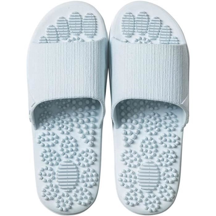 Sandales Réflexologie Revs Lochy Homme - Acupression Double Sangle Réglable, Soulagement Naturel Pieds & Jambes