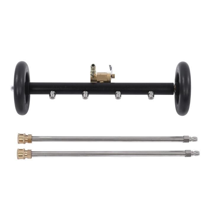 Barres d'extension pour nettoyeur haute pression, 4000PSI Pointes de Lance de Remplacement télescopiques Outils de Nettoyage pour Le Lavage des fenêtres de Toit Barres d'extension pour nettoyeur haute pression, 4000PSI Pointes de Lance de Remplacement télescopiques Outils de Nettoyage pour Le Lavage des fenêtres de Toit