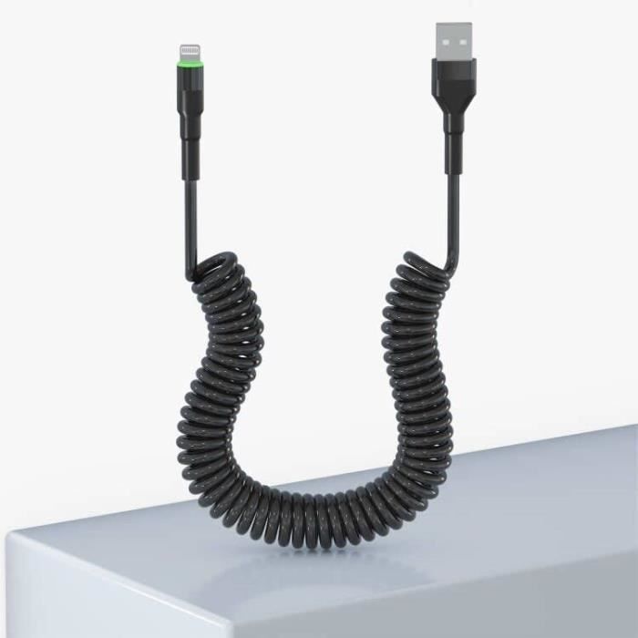 Cavo intrecciato Carplay 1 per iPhone 16 15 Pro ax,18W 3A Cavo USB C