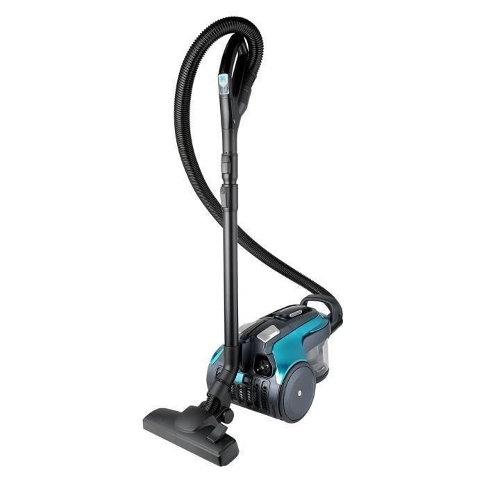 SHOT CASE Aspirateur traineau sans sac CONTINENTAL EDISON VCB7050BB Commandes a la poignée