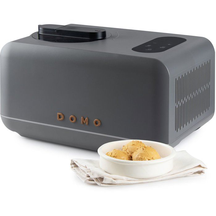 Sorbetière avec compresseur DOMO Wood You DO9306I 1 5 5 programmes automatiques Écran LED