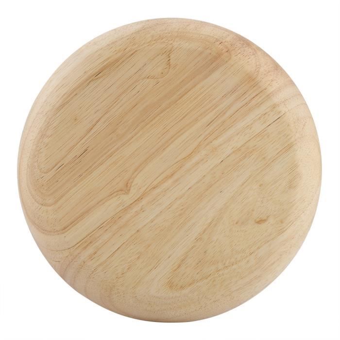 Plateau Rond En Bois Naturel - Diamètres 15,2 Cm, 20,4 Cm Ou 25,5 Cm - Déco Maison, Service Café, Thé, Apéro