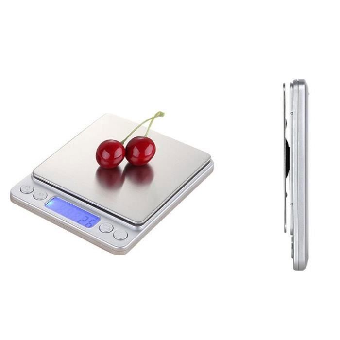 Balance numérique 1/1000g portable de précision bleu - Balances de précision (8766435