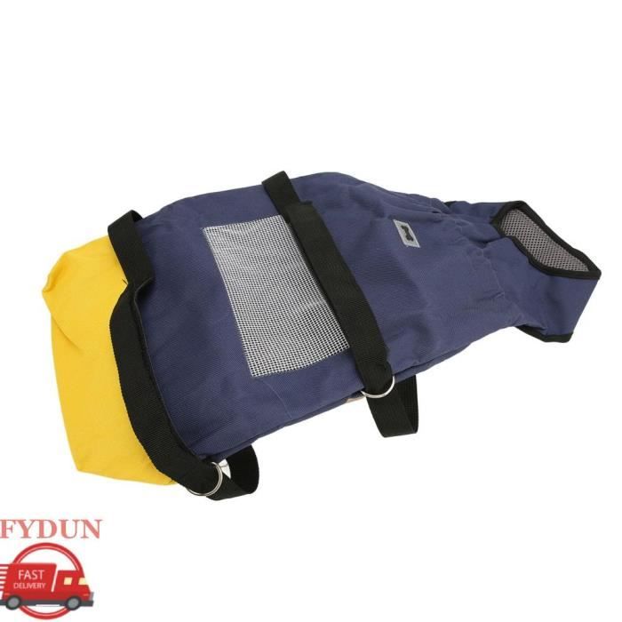 Comparer les prix de FYDUN Le fauteuil roulant pour animaux de compagnie avec planche composite pour chien paralysé sac pour chien Oxford inclus