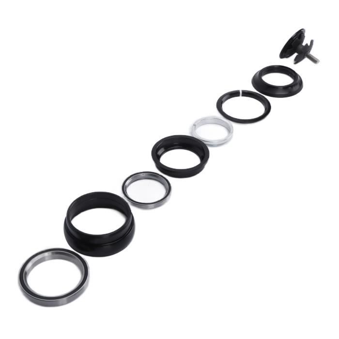 Jeu De Direction Vélo En Alliage D'Aluminium - Taille 44mm (haut) / 56mm (bas) - Pour Fourche Standard - 9