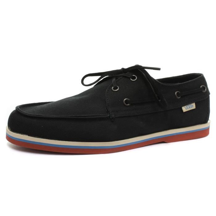 vans bateau noir