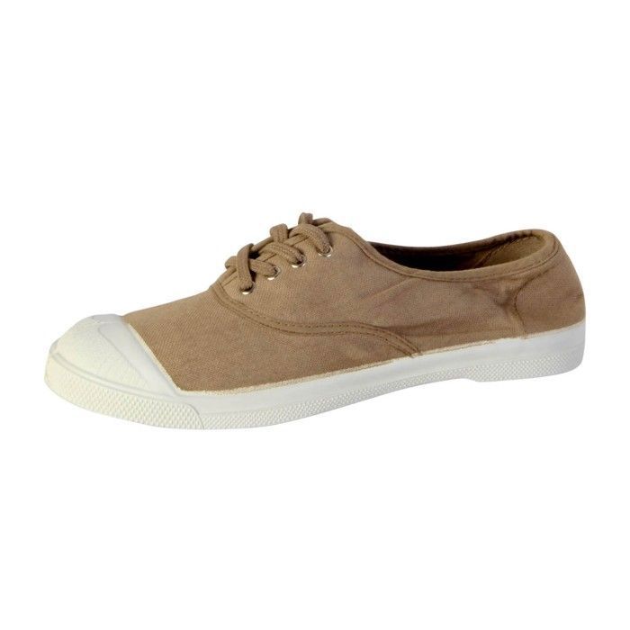 basket basse toile femme