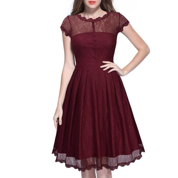 robe dentelle simple