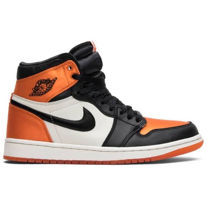 air jordan noir et orange