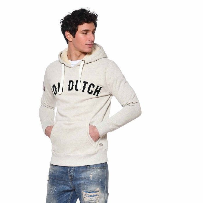 Von Dutch Sweat homme coton, sweatshirt à capuche MUST, capuche