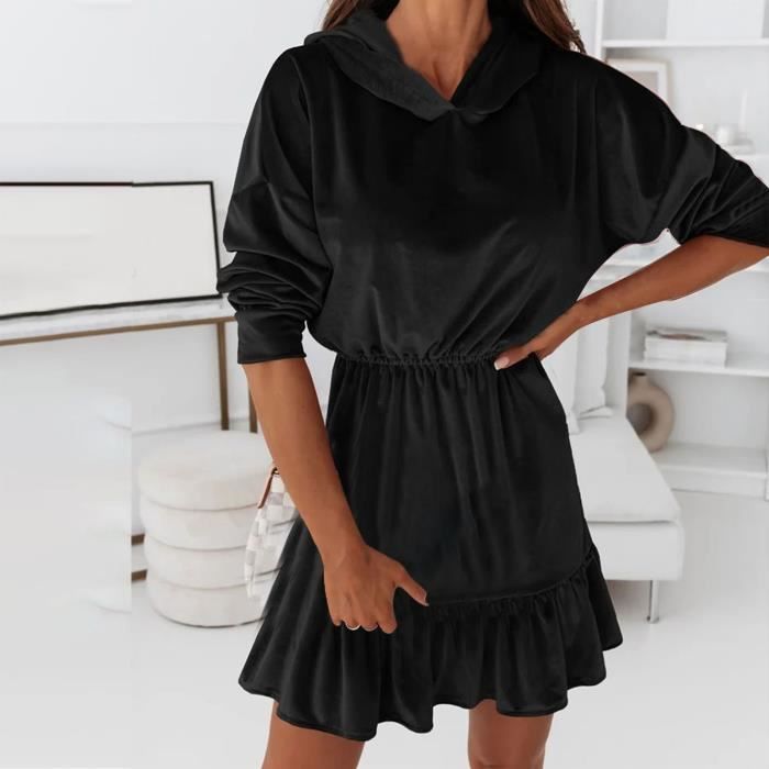 Generic Robe Sweat Longue à Capuche Sunday Morning – Style Casual & Confort Turc à prix pas cher | Maroc