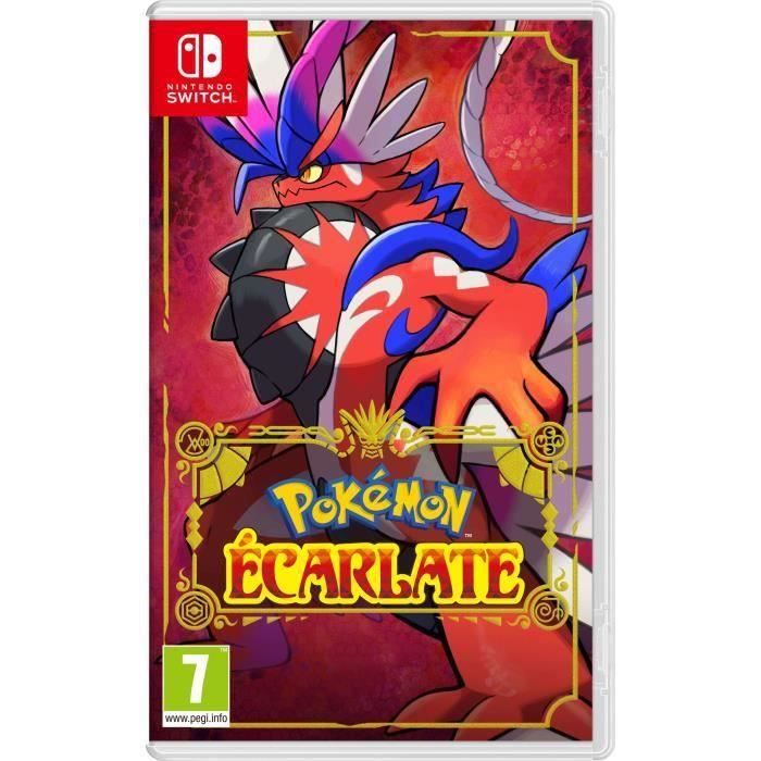 Pokémon Écarlate Jeu Nintendo Switch