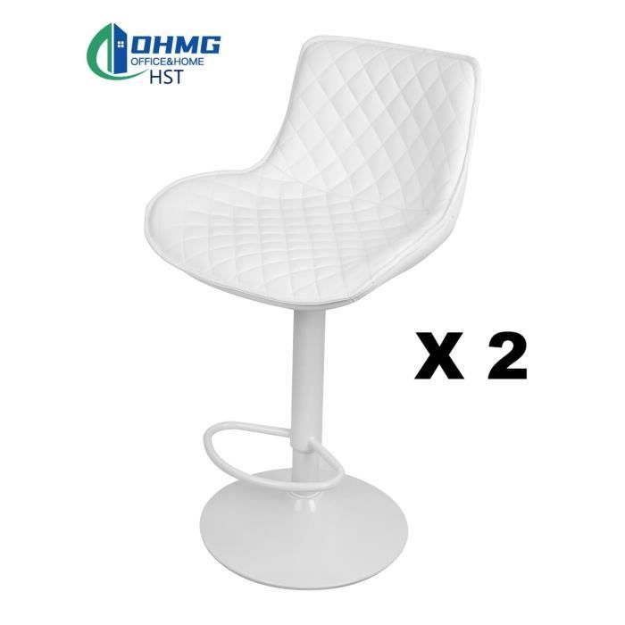 Set di 2 Sgabello da bar - Metallo & grigio - bronzo - Butch