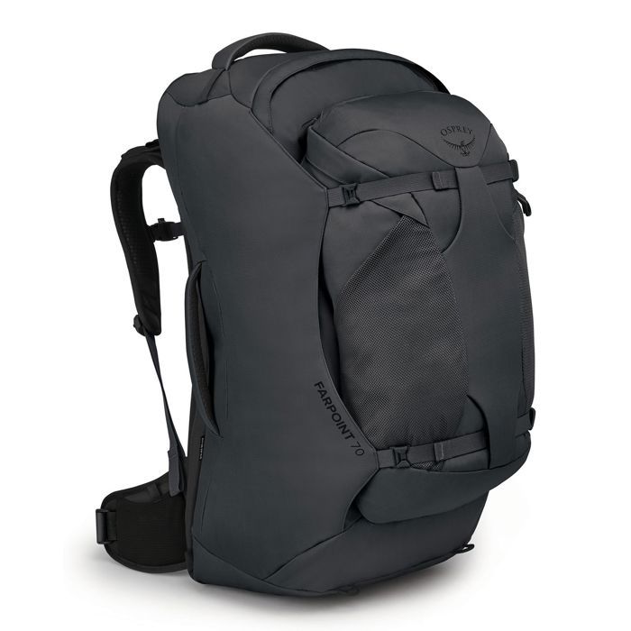 Osprey Sac à dos tour gris foncé pour homme - Farpoint 70 Tunnel Vision Grey 196238 Osprey Sac à dos tour gris foncé pour homme - Farpoint 70 Tunnel Vision Grey 196238
