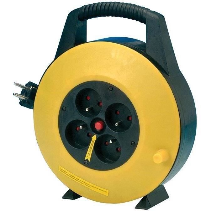 Enrouleur - 10 m - 3x1.5 mm²