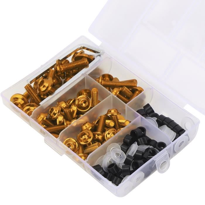 Kit Universel De 158 Boulons De Carénage De Moto - Vis De Carénage