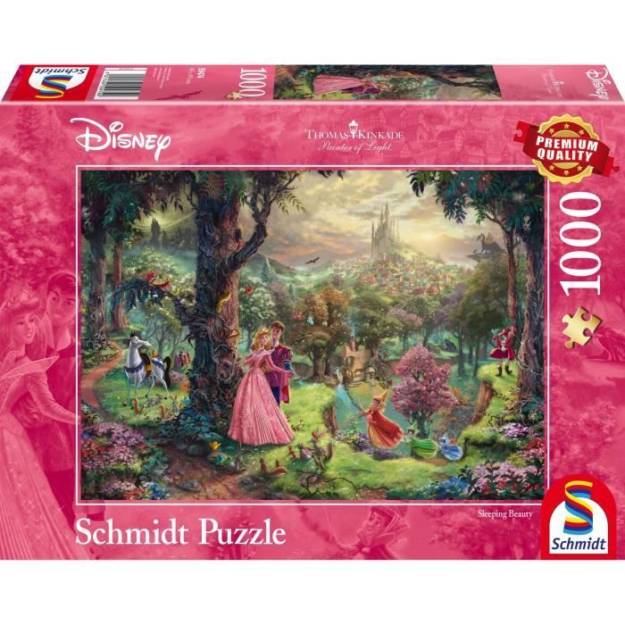 Puzzle Disney Raiponce Schmidt Spiele - 1000 Pièces - Thomas Kinkade -  Tenue parfaite - A partir de 12 ans - Cdiscount Jeux - Jouets