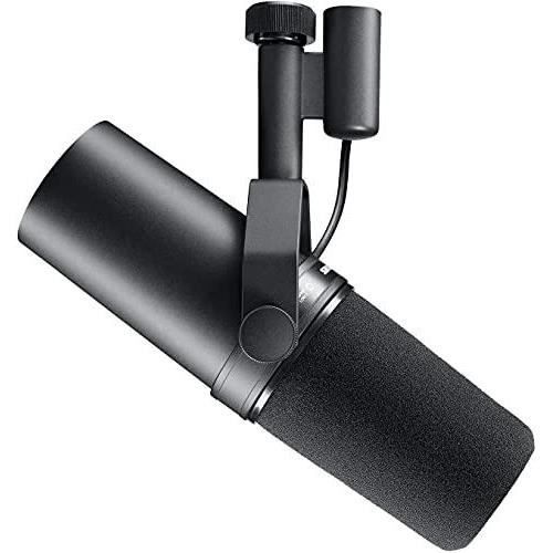 Microphone Dynamique - Shure - SM7B - XLR - Bande Passante tendue - Construction Robuste