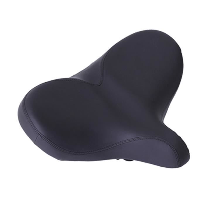 Siège de vélo surdimensionné et confortable, extra large compatible avec vélo Peloton, vélo électrique, vélo d'appartement ou vélo de route, ajustement universel pour homme et femme