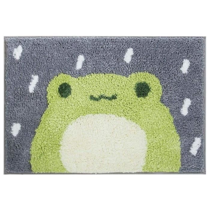 Set De 3 Tapis De Salle De Bain 50x80 Cm - Motif Chat, Microfibre Absorbante, Antidérapant - Tapis Douche + Contour WC