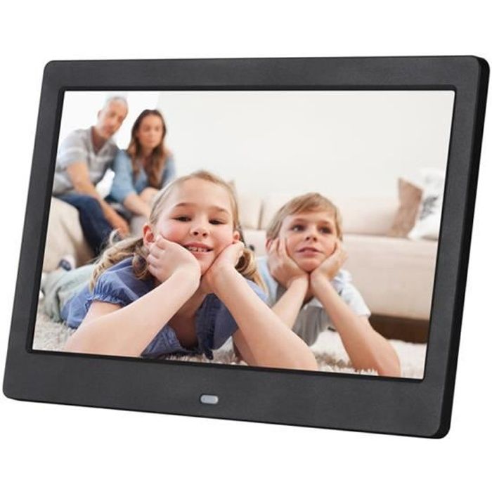 Cadre photo numérique 10.1" HD LED - SURENHAP - SJD-1003 - Télécommande - USB 2.0 - Noir