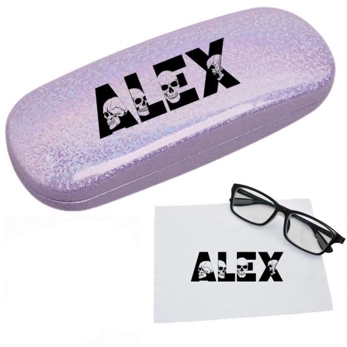 Coffret étuis Lunettes Étuis Lunettes Rigides NVIYAM Lot De 4 - Protection Lin Avec Chiffons Microfibre Etui Lunettes