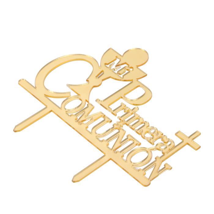 Joyeux Anniversaire Gâteau Topper, 10 Pcs Maman Acrylique Gâteau Topper Décoration Bonne Fête