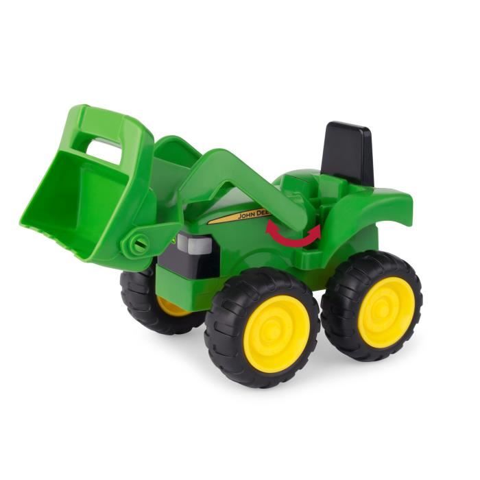 camion benne tracteur jd - john deere - jouet enfant - vert - coffret mini véhicules à roues libres