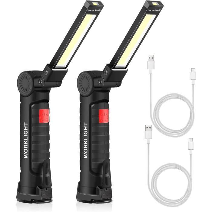 Lampe de poche torche LED mini rechargeable par USB avec
