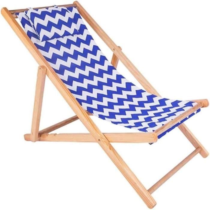 Chaise Longue Pliante En Bois Chaise Longue Pour Jardin Et Petit Balcon