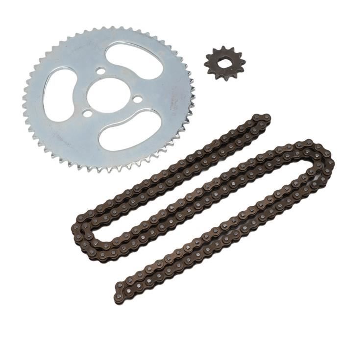 Chaîne Moto 25H 158 Maillons - Acier Inoxydable - Pour Pocket