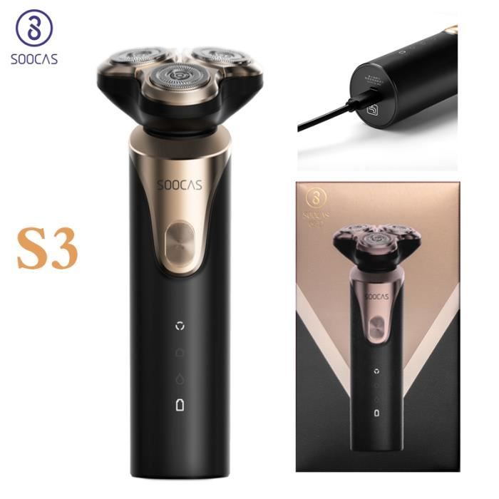 Xiaomi Rasoir Rechargeable Triple Rotative