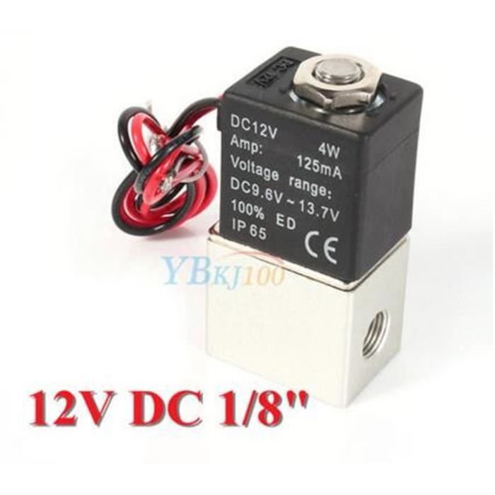 4Electrovanne Electrovanne de commande pour équipement médical Vanne à air électrique Vanne de commutation à bascule 2 positions 5 Port PT1 DC12V