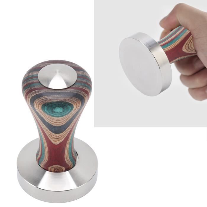 Tasseur à Café Acouto - 30 Mm, Acier Inoxydable, Poignée Ergonomique - Pour Tasser La Poudre Dans Les Capsules (type Nespresso) - 12