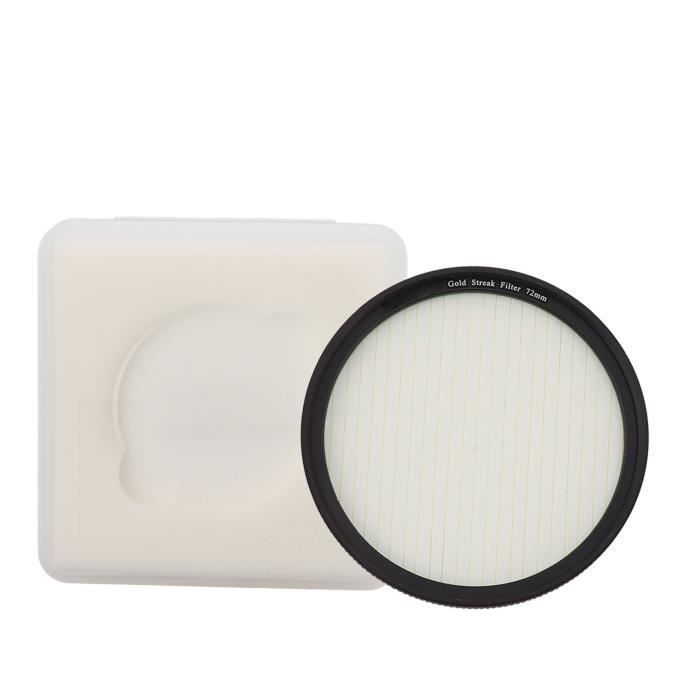 Filtre Effet Flou Central Split Dioptrique 77 Mm – Verre Optique MRC Double Face – Effet Onirique Vidéo & Photo