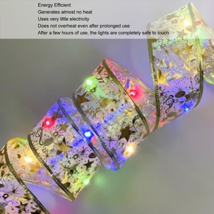 Accessoire Fêtes Noël 20 Nœuds Noël Paillettes Jupsk - Décorations Sapin Et Emballages Cadeaux Emballage Cadeau Festif