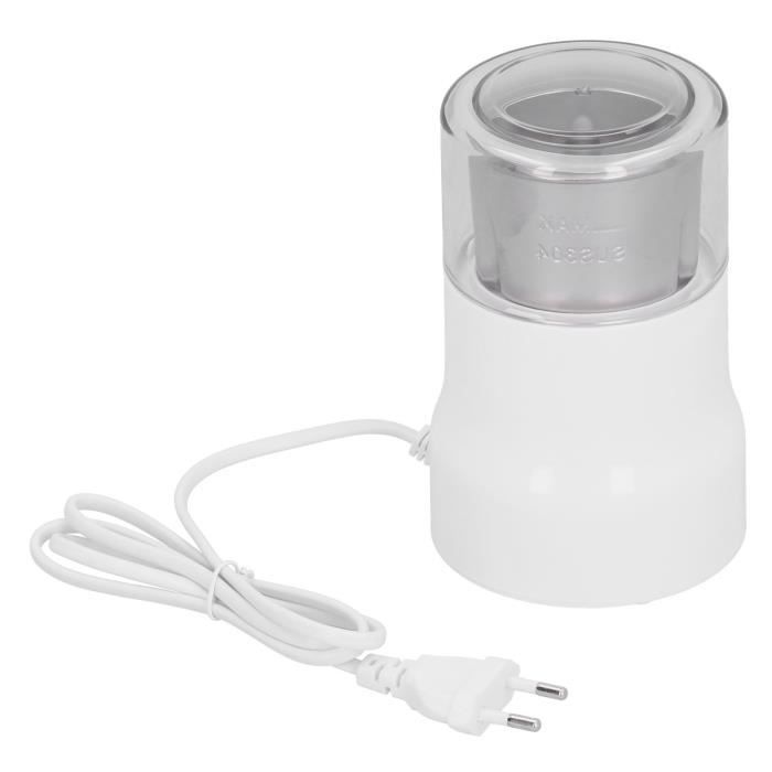 Moulin à Café,Bleu-US--Moulin À Café Électrique En Acier Inoxydable