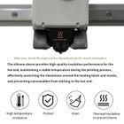 EMSea Lot De 5 Couvre Chaussettes En Silicone 300 C Haute Temperature Compatibles Avec Les Accessoires D Impression Remplacement Hotend D Imprimante 3d Bambulab A1 Mini 1143128250