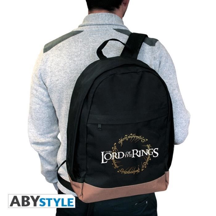 ABYstyle - LORD OF THE RINGS - Sac à dos - Anneau Noir - Cdiscount  Bagagerie - Maroquinerie