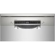 Lave-vaisselle pose libre BOSCH SMS6TCI00E SER6 - 14 couverts - Induction - L60cm - Home Connect - 44dB - Silver inox-2