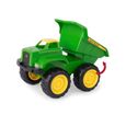 Camion Benne Tracteur JD - John Deere - Jouet Enfant - Vert - Coffret Mini Véhicules à Roues Libres-2