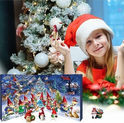 Tuto Calendrer De L'avent 2023 Gnome N°2 #acton #calendrerdelavent - YouTube