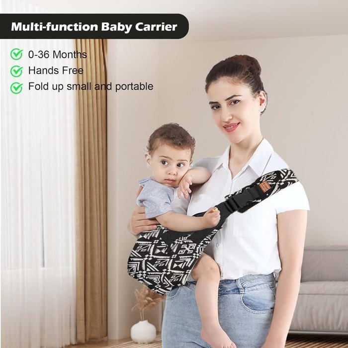 Multifonction épaules Porte-bébé En Coton Confort Respirant 3 En 1 Pour Bébé 4-24 Mois