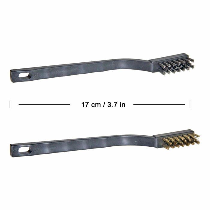 SALI Lot De 9 Brosses Métalliques Pour Nettoyer La Rouille