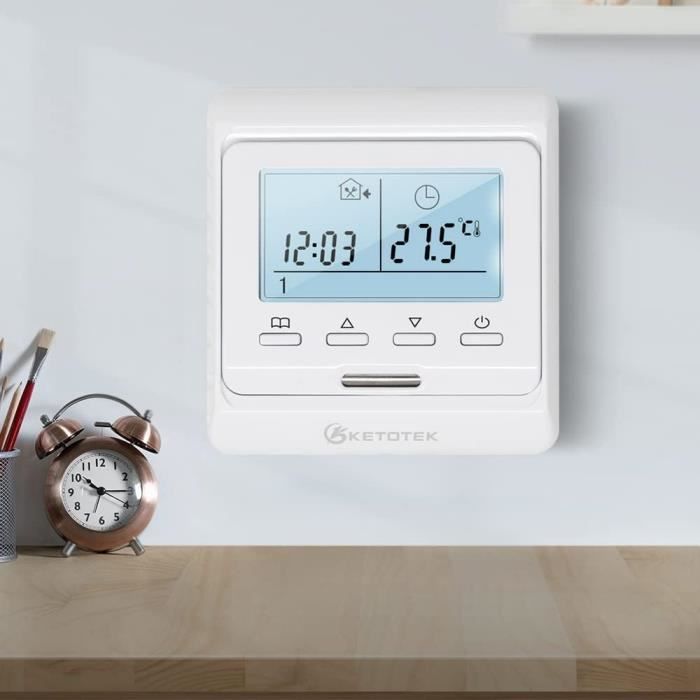THERMOSTAT CHAUFFAGE PAR le sol programmable WIFI chauffage électrique