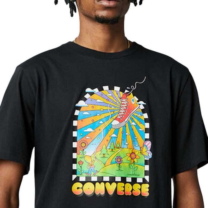 Tee shirt homme converse deals